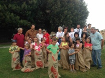 Tuscania, gruppo corsa al sacco